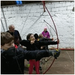 Cubs camp - archery